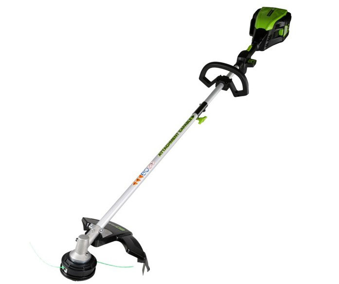 Greenworks GD80BCK2 80V Cordless Brush Cutter (with 1 x 2Ah Battery