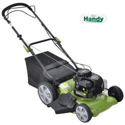 HANDY THPM46SPHW/4 46cm High Wheel Petrol Lawnmower 4-in-1