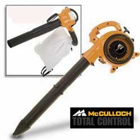 McCulloch BVM325 Petrol Garden Blower / Vacuum