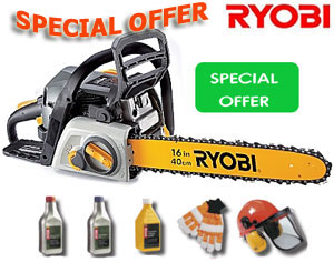 RYOBI RCS-4040CA 16inch 40cc Petrol Chainsaw SPECIAL OFFER