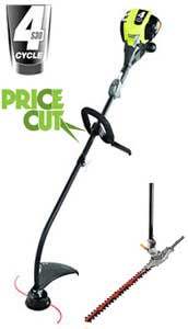 Ryobi RLT430CES 4 Stroke Strimmer & AHF04 Hedge Trimmer Offer