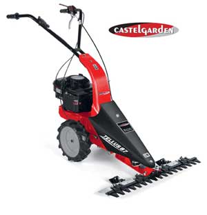 Castel Garden Tellus 87 B Scythe Sickle Bar Petrol Mower 