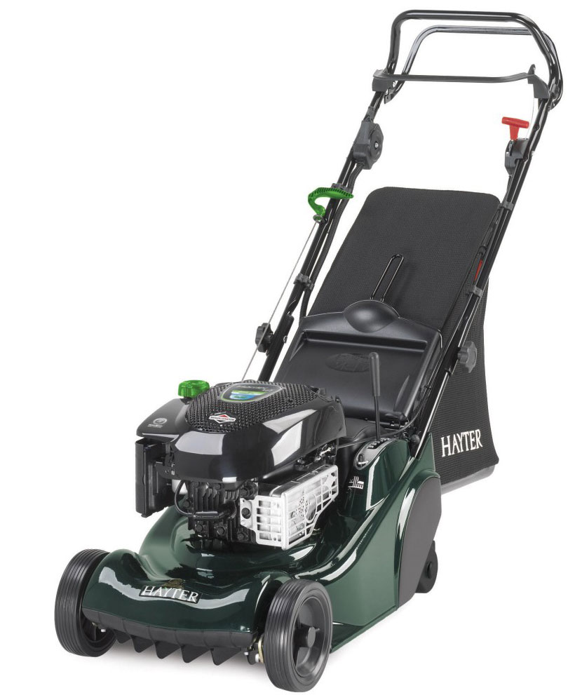 Hayter Harrier Self Propelled Grass Lawn Mower Key Start Briggs And