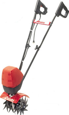 Mantis Electric Tiller / Cultivator Lawn Care Package 