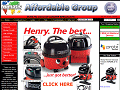 Henry Hoover Vacuum Cleaners by Numatic