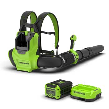 Greenworks BL2406BK5 60v 140mph Variable Speed Backpack Blower Kit