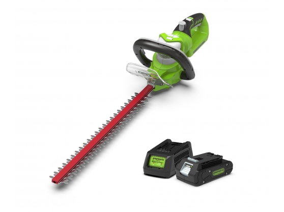greenworks hedge trimmer