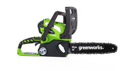 Greenworks 24v Cordless 25cm Chainsaw (G24CSK2)