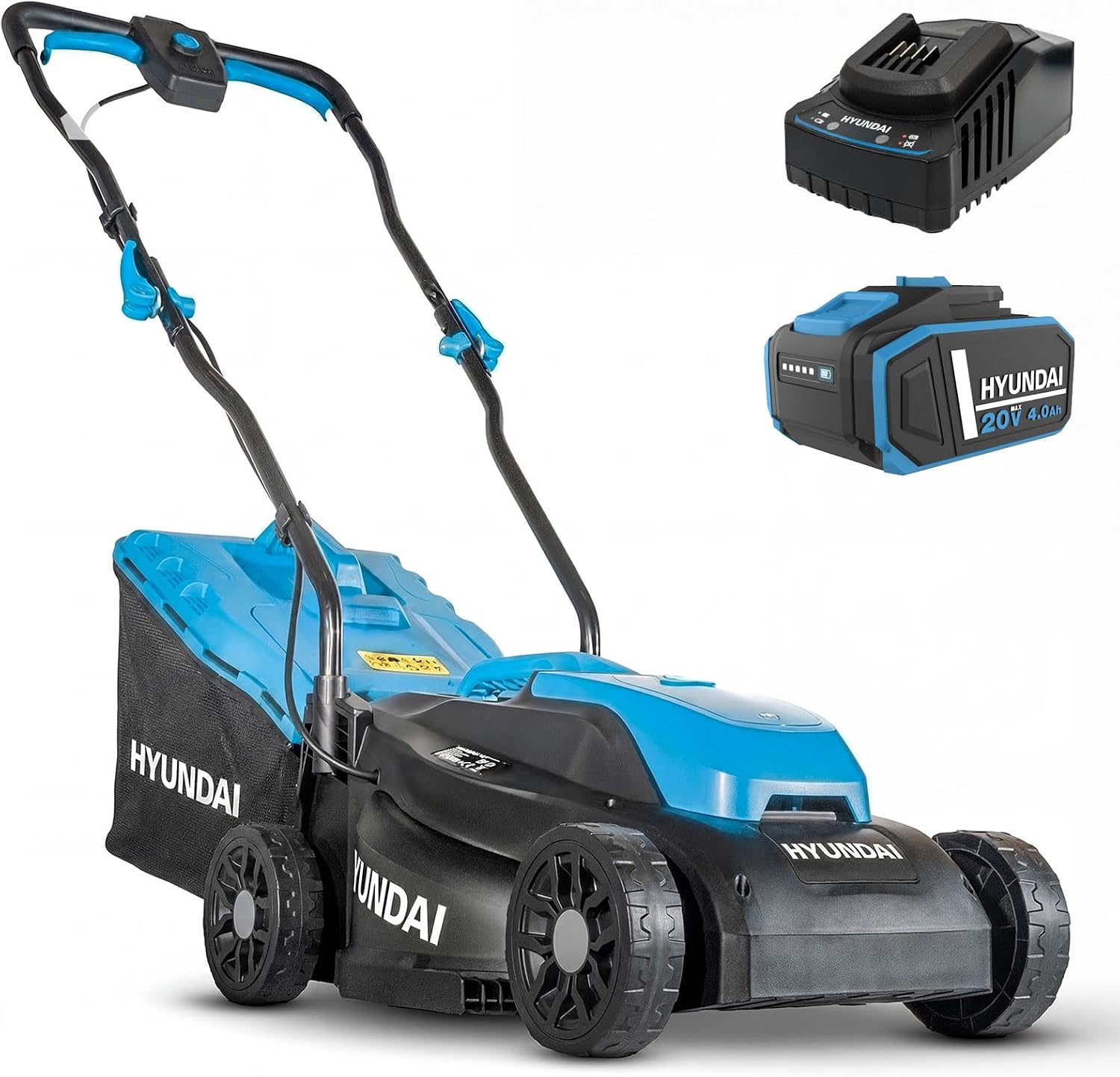Hyundai HY20CLM33 20V Cordless Lawnmower with Battery - Charger