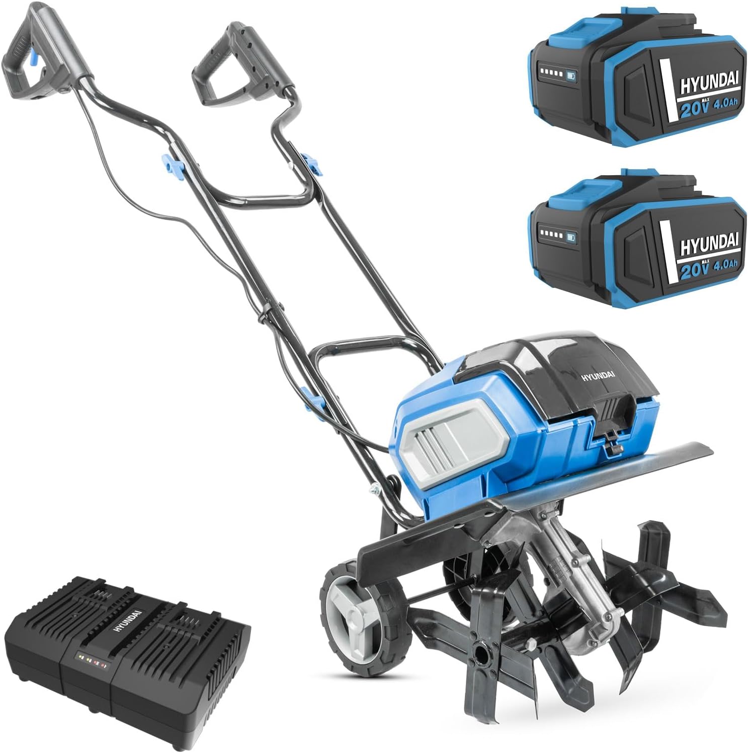 Hyundai HY40CT36 Cordless Garden Tiller 40v