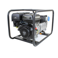 Hyundai HY8500 Hire Pro Petrol Generator 7Kw