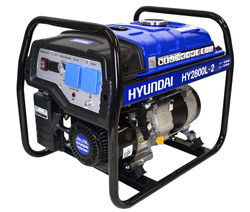 Hyundai HY2800L-2 Petrol Generator 2.2kW / 2.75kVa
