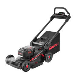 Kress 60V Max 46cm Push Lawn Mower KG756 with Battery and Charger