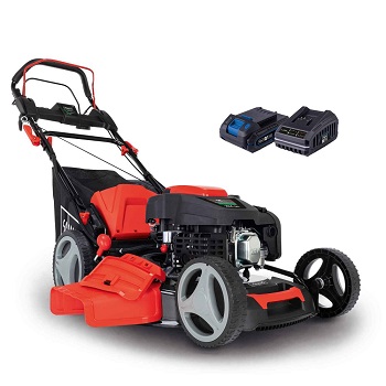 Scheppach MS225-53E Lawnmower 52cm Electric Start Self-Propelled 