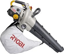 Ryobi  RBL30MVA Petrol Mulching Blower and Garden Vacuum. 