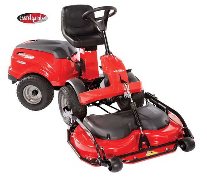 Castel XK160 HD Articulated Front Cut ride on Lawn Tractor Mower 