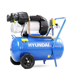 Hyundai HY3050V 50 Litre Air Compressor V Twin, 14CFM/116psi, Direct Drive 3hp