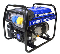 Hyundai HY3800L-2 Petrol Generator 3.2kW / 4.0kVa