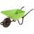 The Walsall Shire Multi Purpose Barrow In A Box - Lime - Pneumatic Wheel