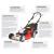 Cobra MX460S40VX 18" 40V  Max+ Cordless Lawnmower Self Propelled - view 5