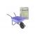 The Walsall Shire Multi Purpose Barrow In A Box - Lilac - Pneumatic Wheel - view 2