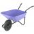 The Walsall Shire Multi Purpose Barrow In A Box - Lilac - Pneumatic Wheel