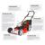 Cobra MX51S40VX 21" 40V Max+ LI-ION Cordless Lawnmower Self Propelled - view 5