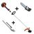 Oleo-Mac BC 270 S Brush Cutter, EH 50 Long Reach Hedge Trimmer & EP 100 Pruner Kit