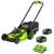 Greenworks GWMO48L424-01 Cordless SP Lawnmower 