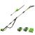 Greenworks GD40PSHK2X 40v Cordless Long Reach Hedge Trimmer + Pruner Kit 