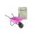 The Walsall Shire Multi Purpose Barrow In A Box - Pink - Pneumatic Wheel - view 2