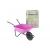 The Walsall Shire Multi Purpose Barrow In A Box - Pink - Pneumatic Wheel - view 2