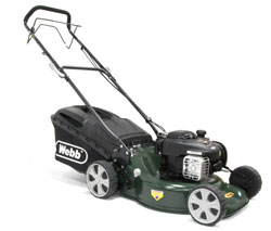 Webb R18SP Petrol Self Propelled 3 in 1 Rotary Lawn Mower 