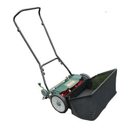 Webb H18 Contact Free Hand Push Cylinder Rear Roller Mower - 46cm