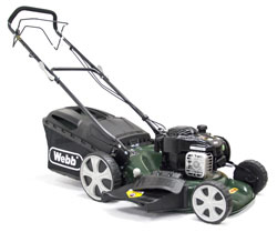 Webb R18HW Petrol Self Propelled 3 in 1 Rotary Lawn Mower